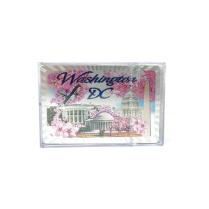 Washington D.C. Cherry Blossom Playing Cards