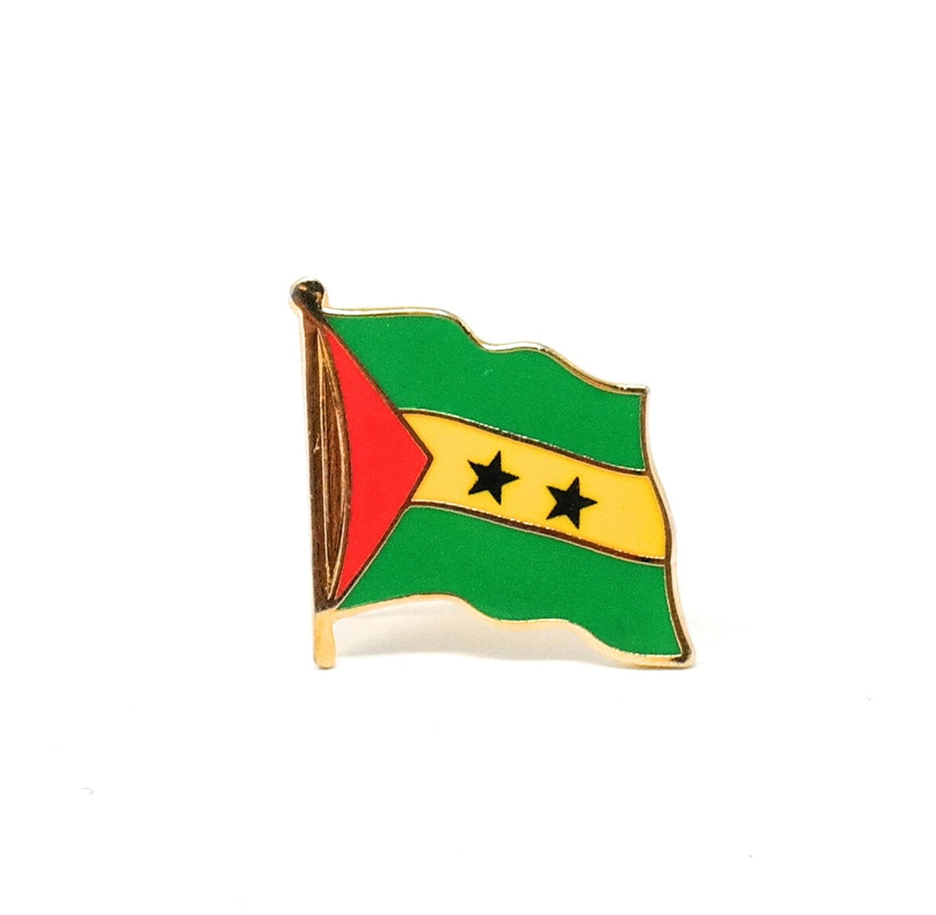 São Tomé and Principe Flag Lapel Pin