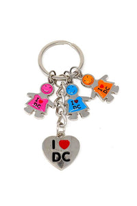 I ❤️ DC Keychain