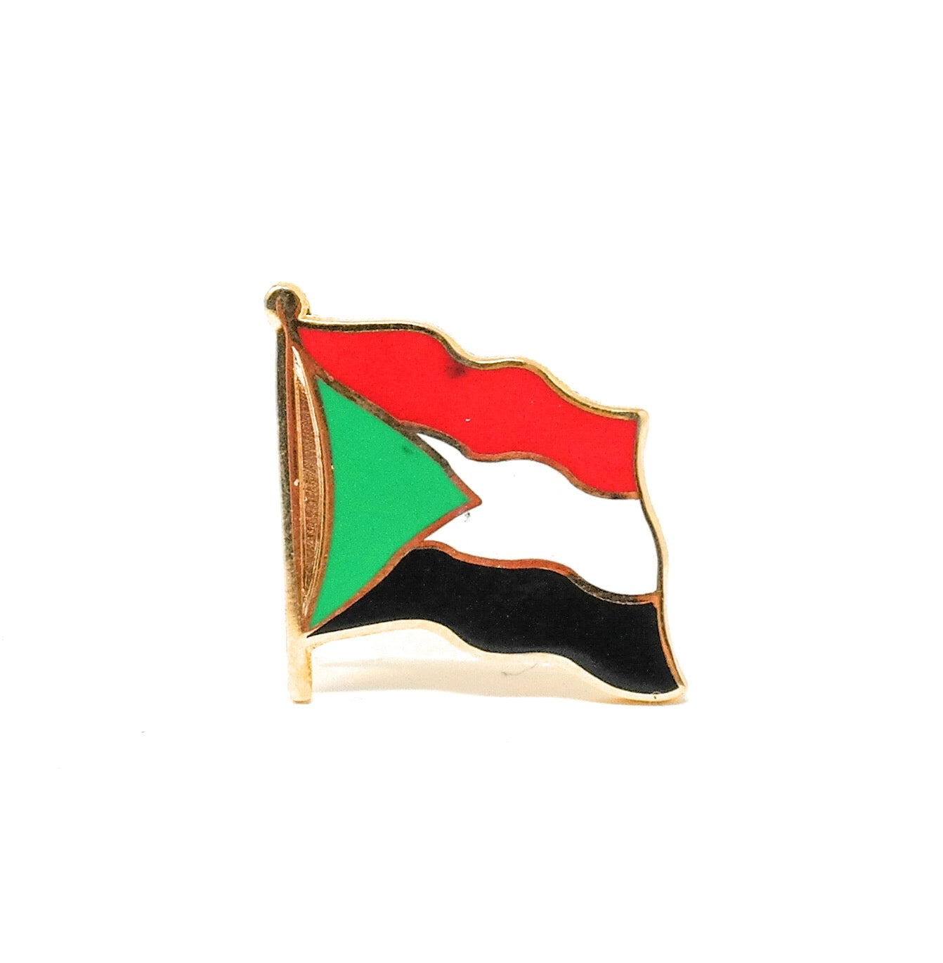 Sudan Flag Lapel Pin