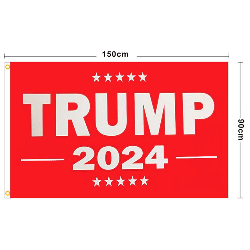 President Trump Flag 3x5 Ft red