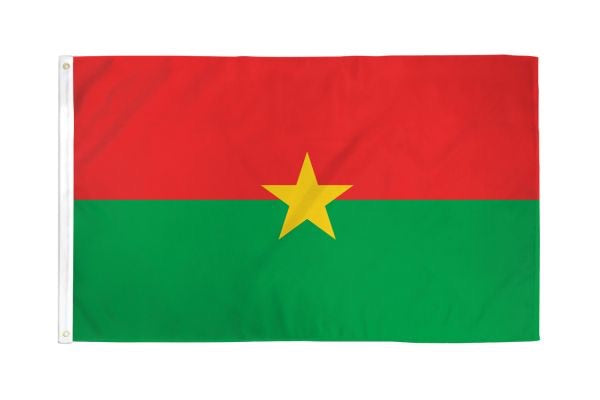 Burkina Faso Flag 3x5ft