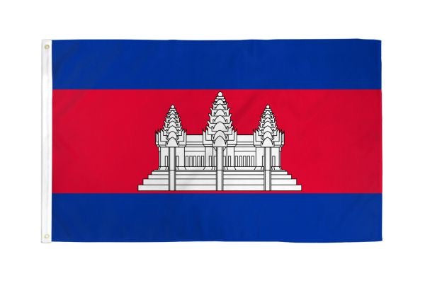 Cambodia Flag 3x5ft