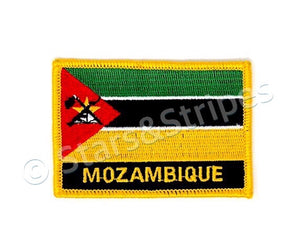 Mozambique Flag Embroidered Patch