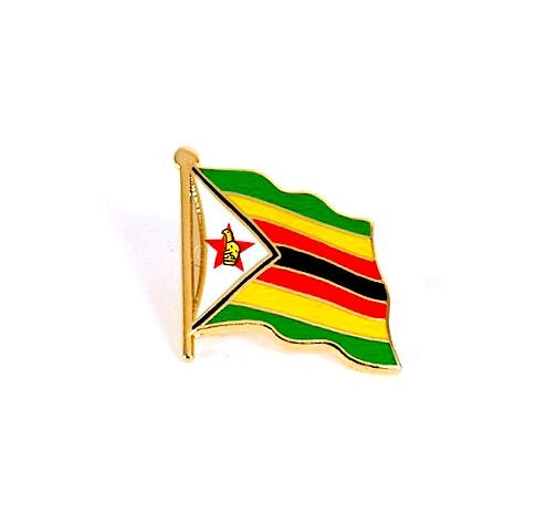 Zimbabwe Flag Lapel Pin