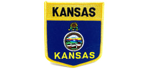 Kansas State Iron-On Patch