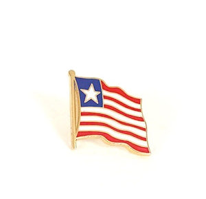 Liberia Flag Lapel Pin
