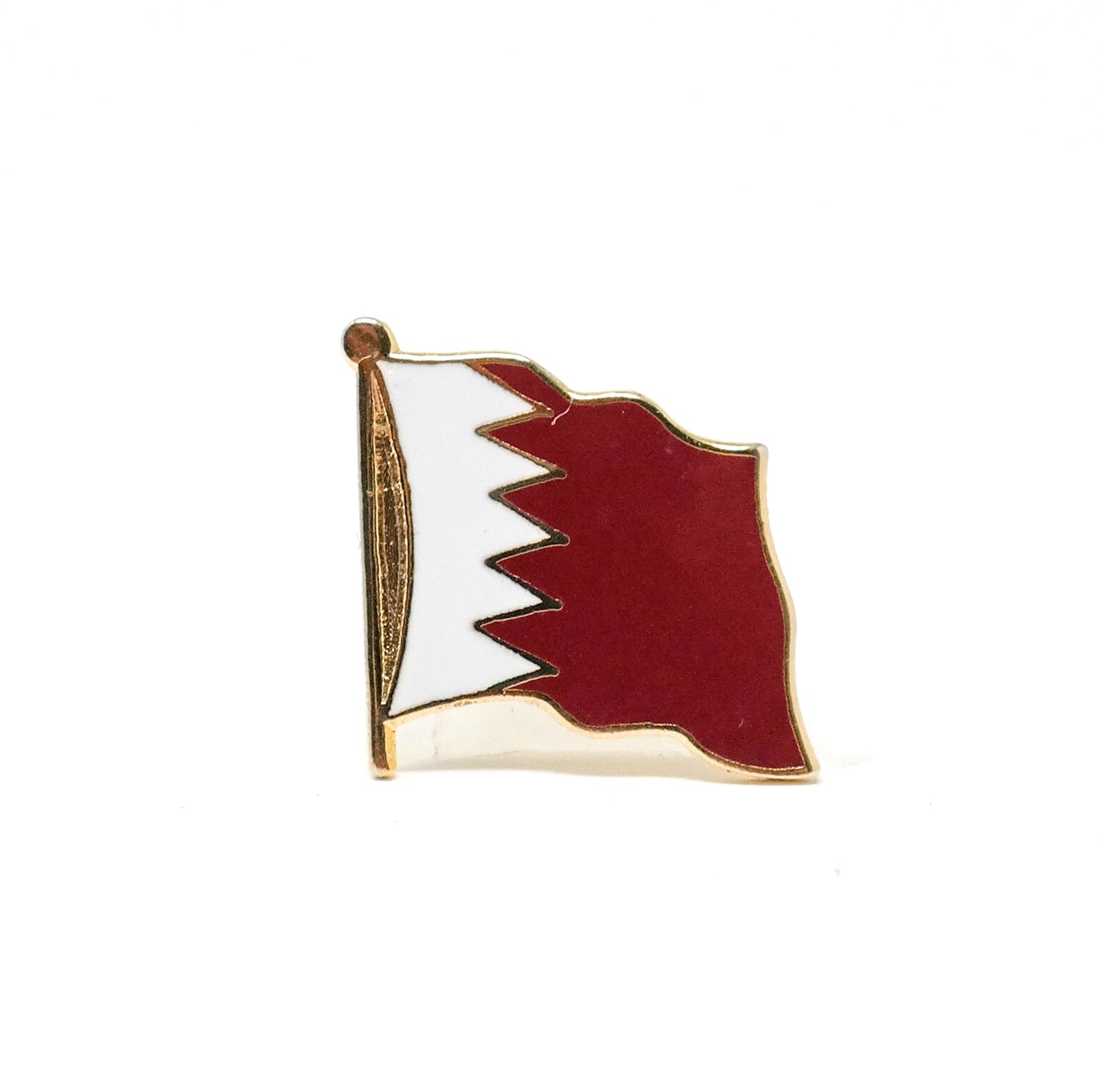 Qatar Flag Lapel Pin