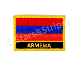 Armenia Flag Embroidered Patch
