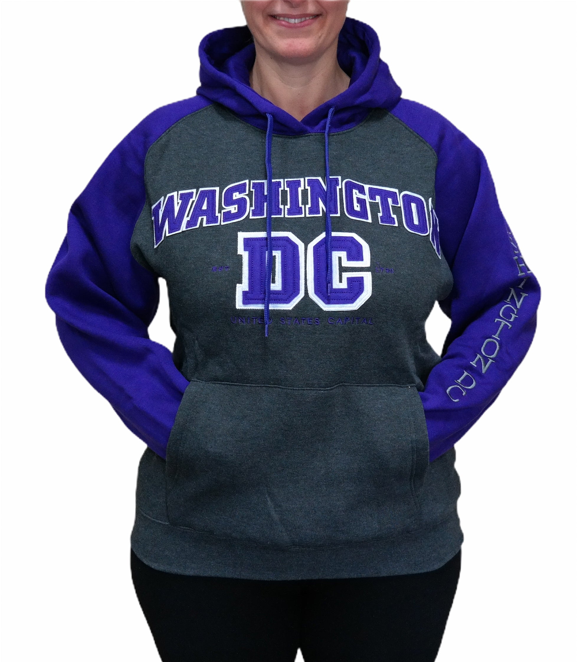Washington DC Block Color Sweatshirt (3 Colors)