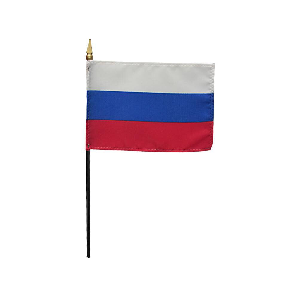 Russia Stick Flag