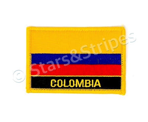 Colombia Flag Embroidered Patch
