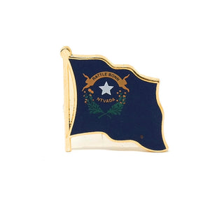 Nevada State Flag Lapel Pin