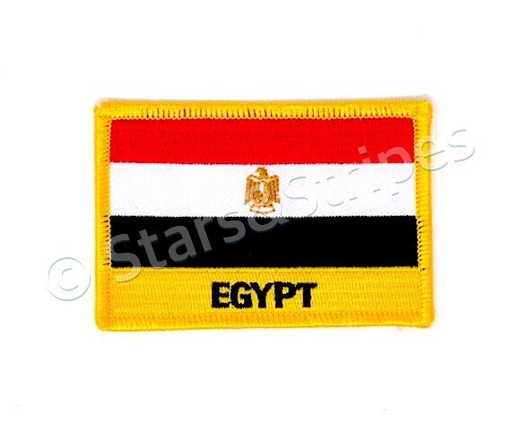 Egypt Flag Embroidered Patch