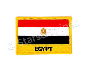 Egypt Flag Embroidered Patch