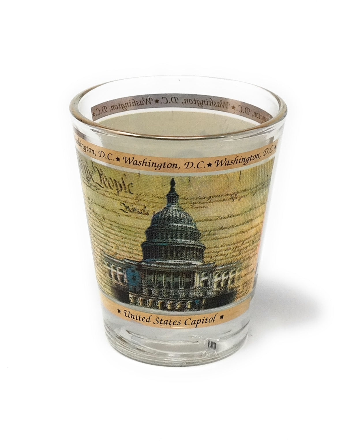 United States Capitol Washington DC Shot glass