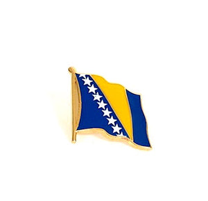 Bosnia-Herzegovina Flag Lapel Pin