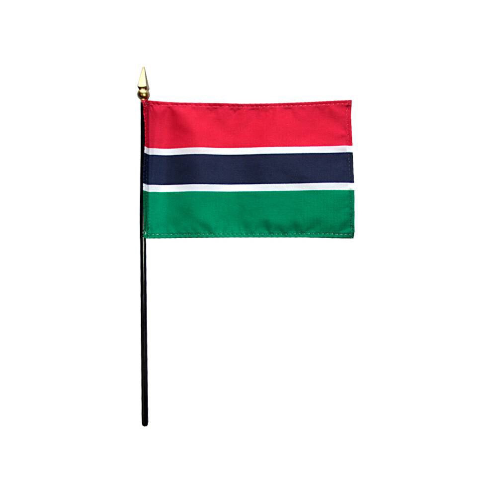 Gambia Stick Flag