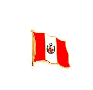 Peru Flag Lapel Pin