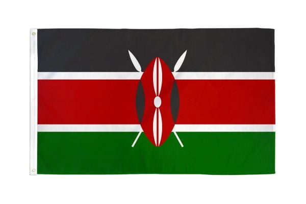 Kenya Flag 3x5ft