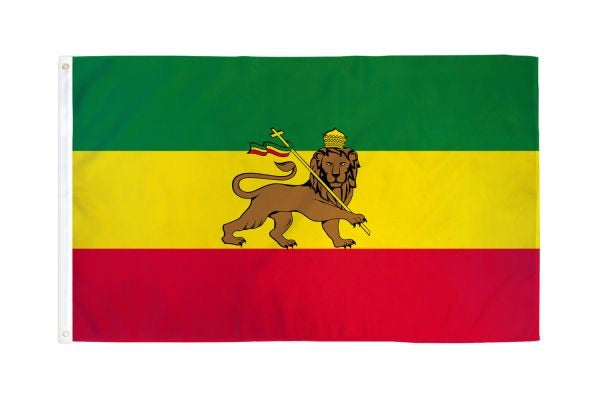 Ethiopia (Lion) Flag 3x5ft
