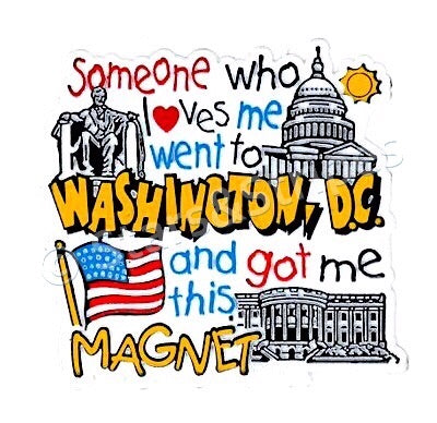Someone Who Loves Me D.C. Magnet
