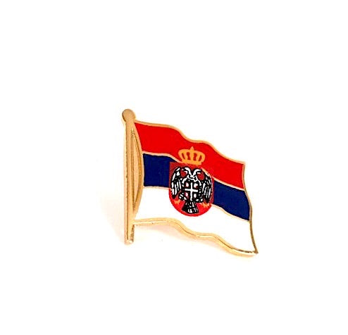Serbia Flag Lapel Pin