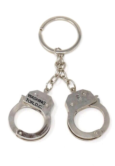 Handcuffs Washington DC Keychain