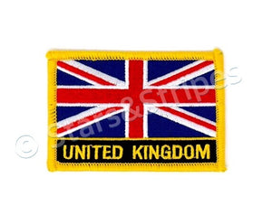 United Kingdom Flag Embroidered Patch