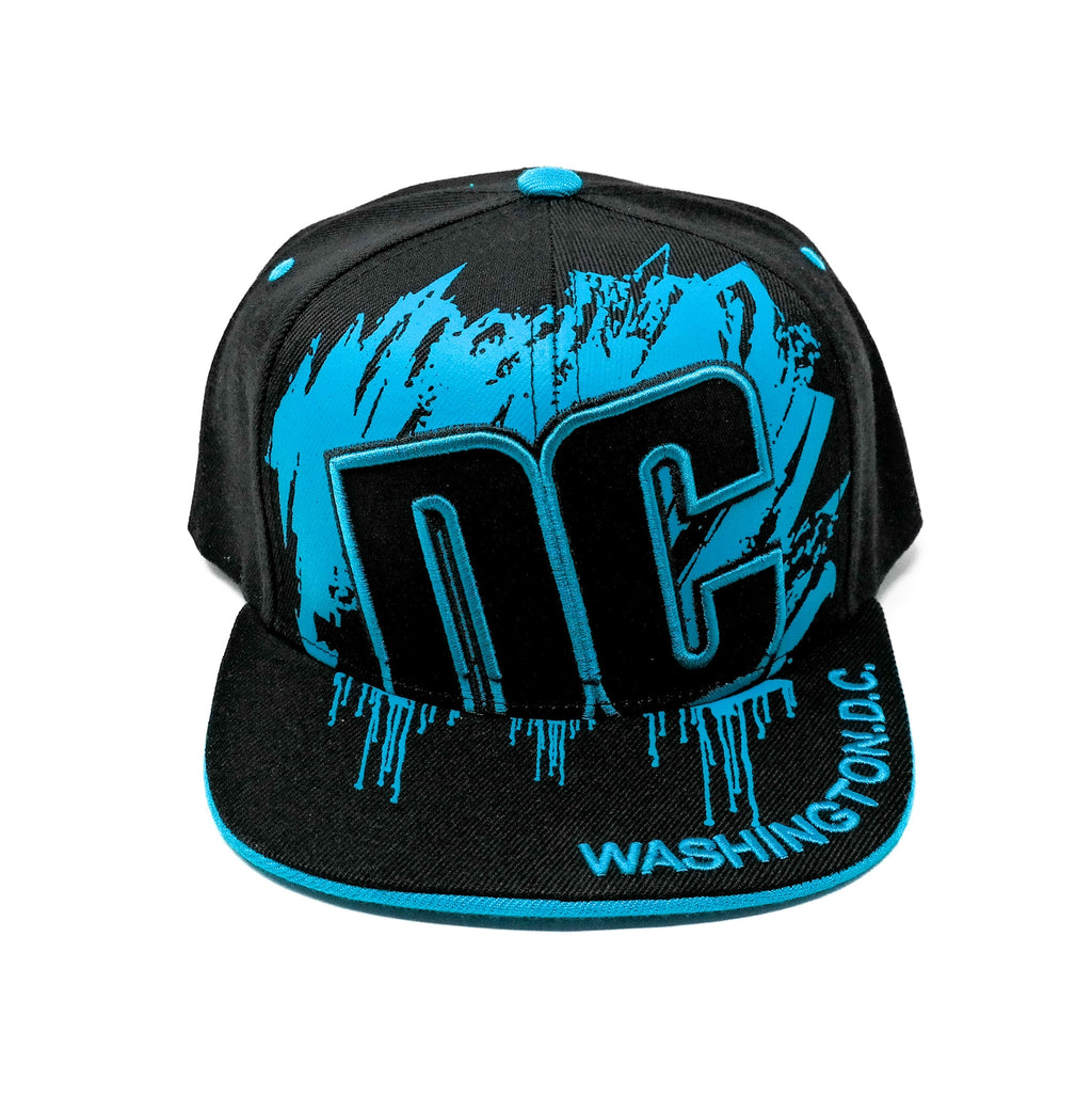 Washington DC Paint Snapback Caps