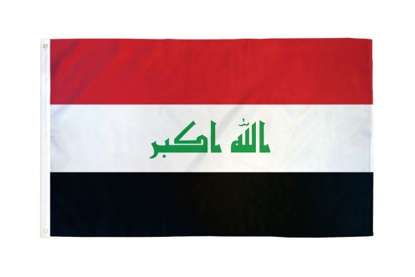 Iraq Flag 3x5ft