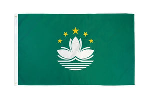 Macau Flag 3x5ft