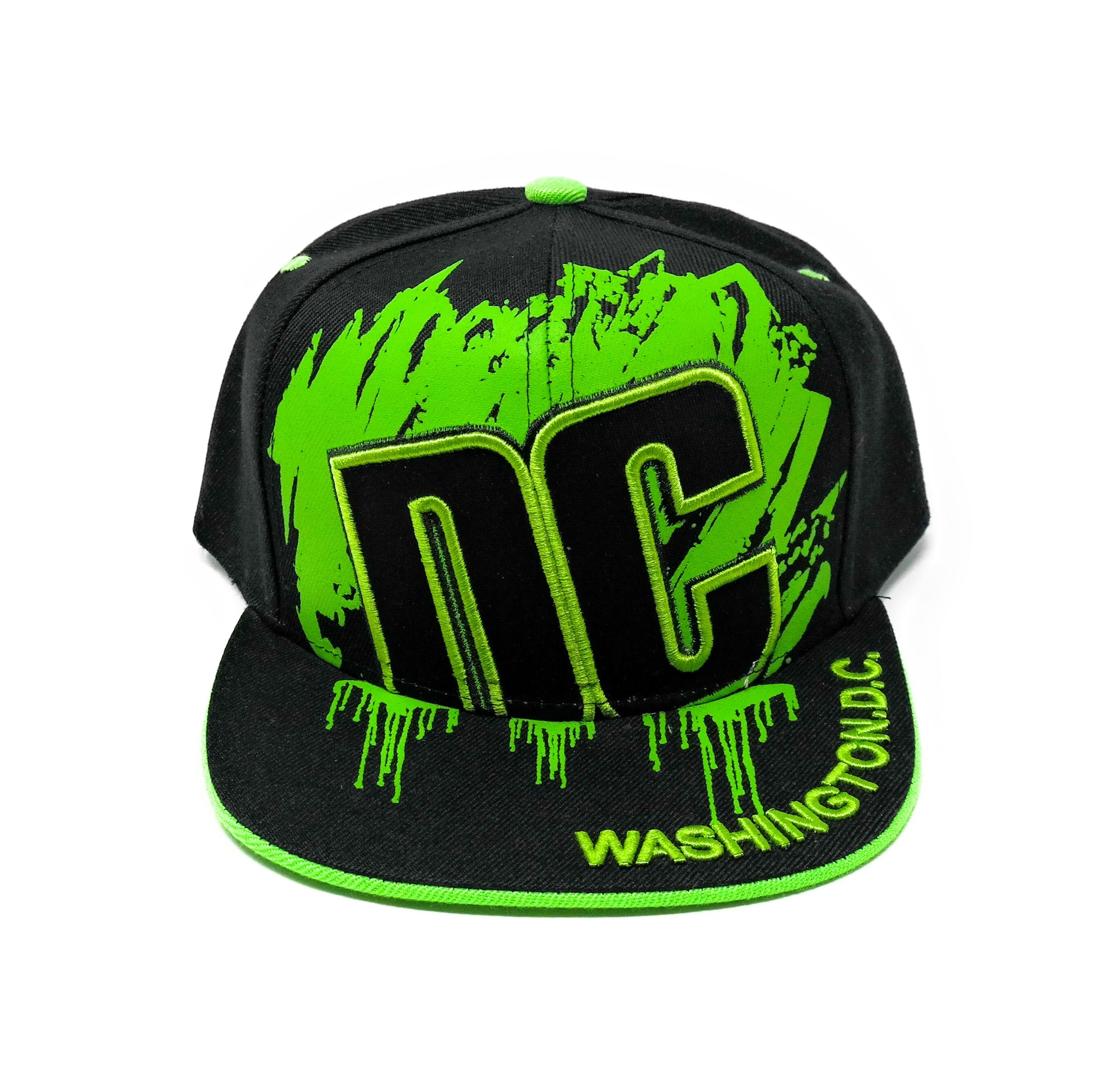 Washington DC Paint Snapback Caps