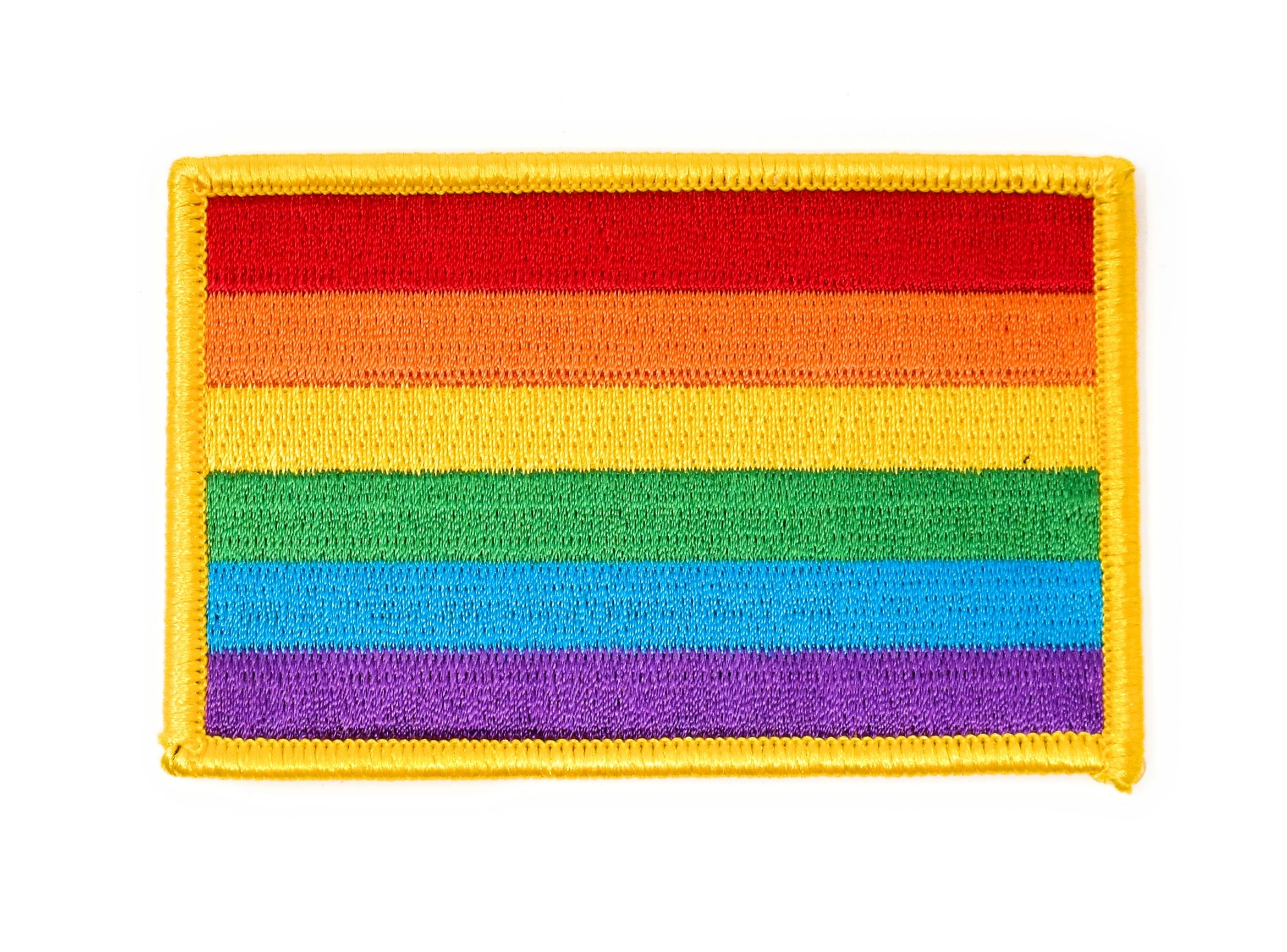 LGBT Pride Rainbow Flag Iron On Patch