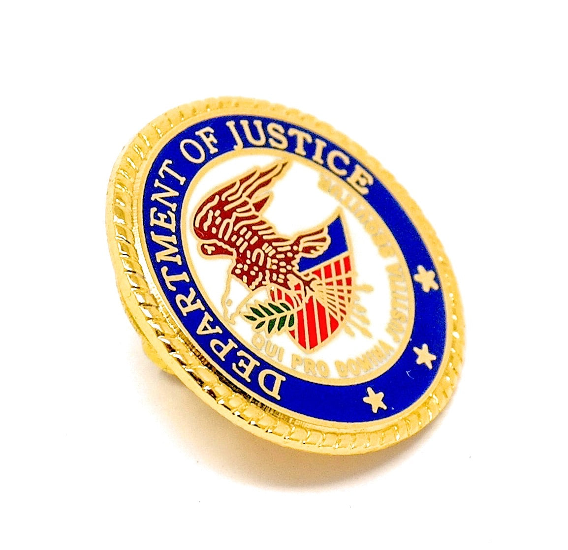 Department of Justice Lapel Pin