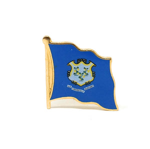 Connecticut State Flag Lapel Pin