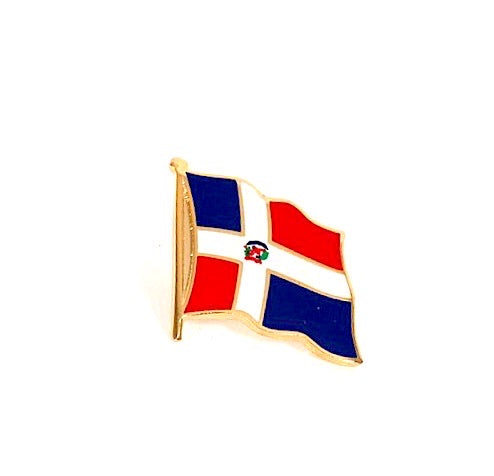 Dominican Republic Flag Lapel Pin