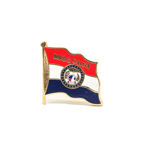 Missouri State Flag Lapel Pin