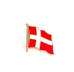 Denmark Flag Lapel Pin