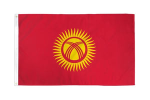 Kyrgyzstan Flag 3x5ft