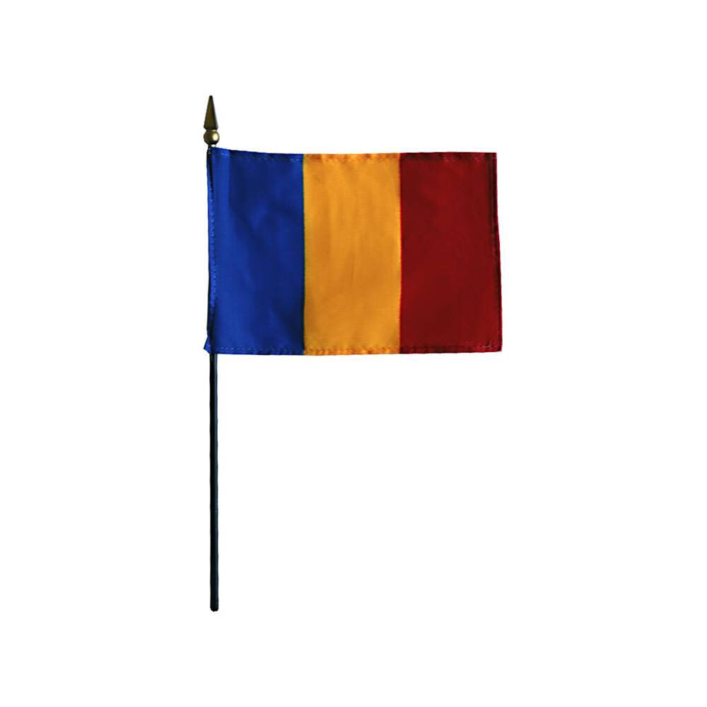 Romania Stick Flag
