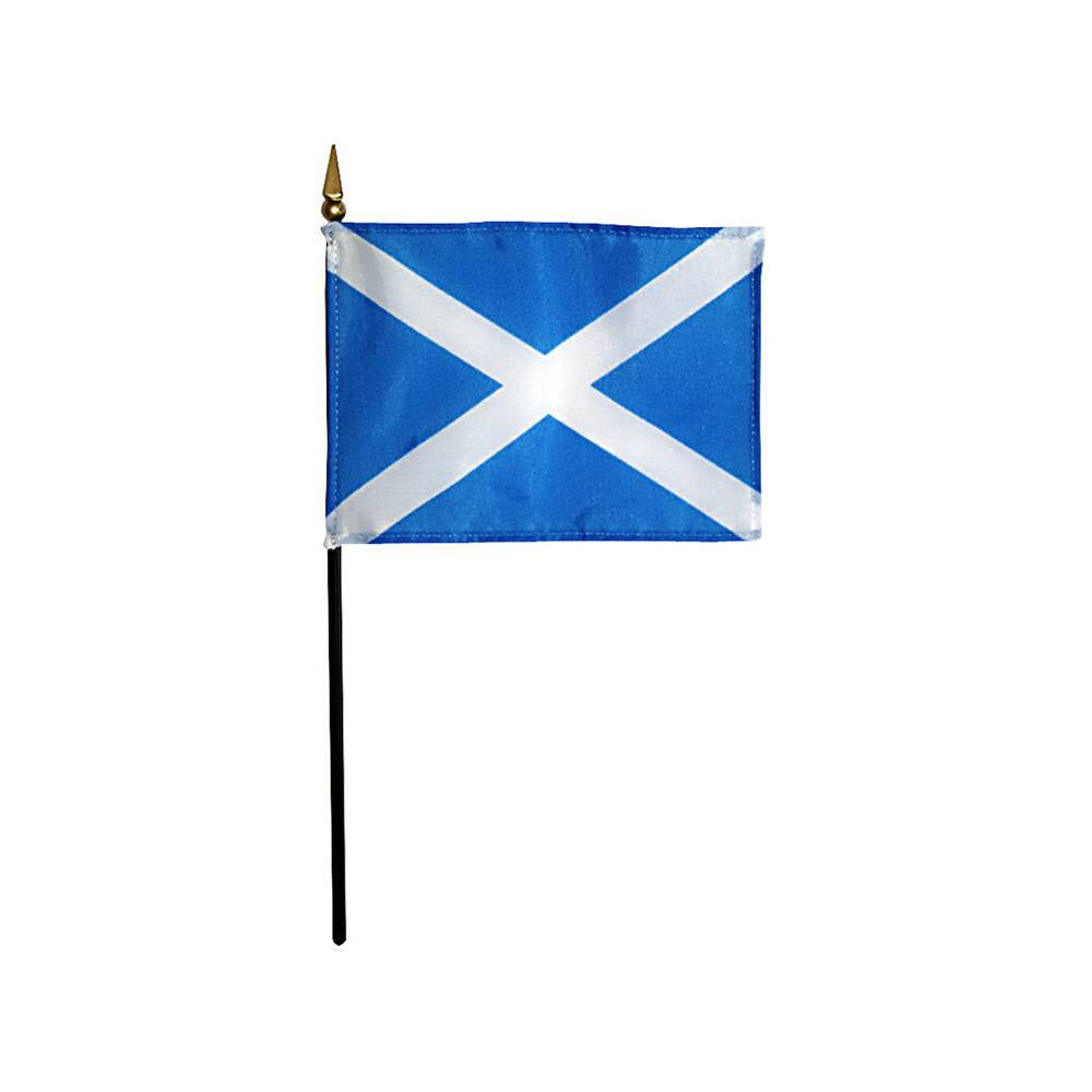 Saint Andrew's Cross Stick Flag