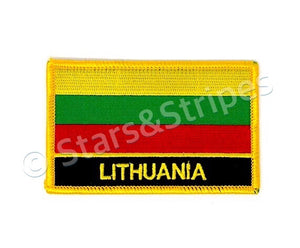 Lithuania Flag Embroidered Patch