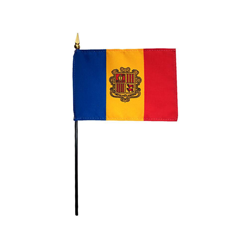 Andorra Stick Flag