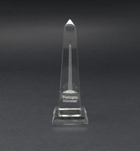 Washington DC Monument Crystal