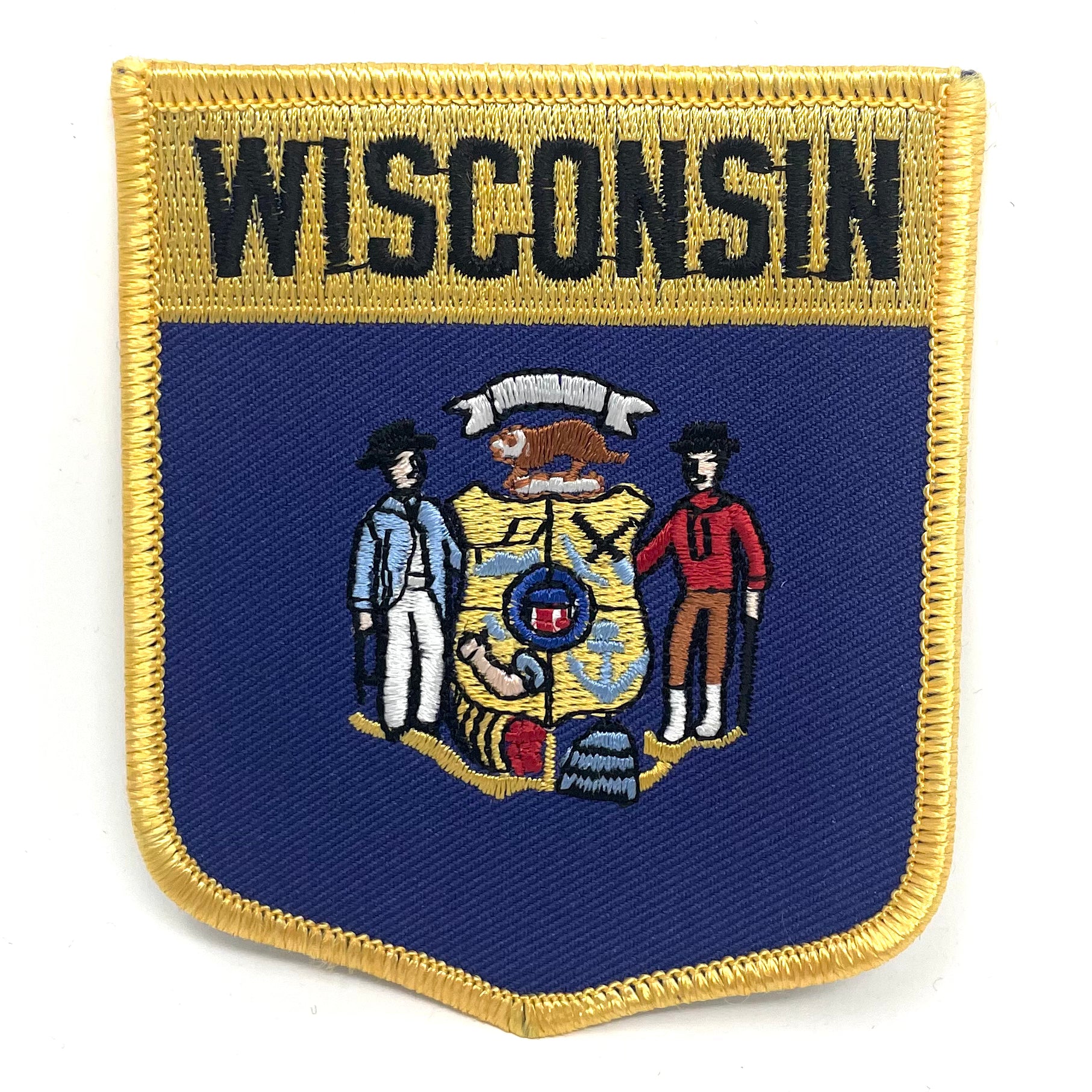 Wisconsin State Iron-On Patch