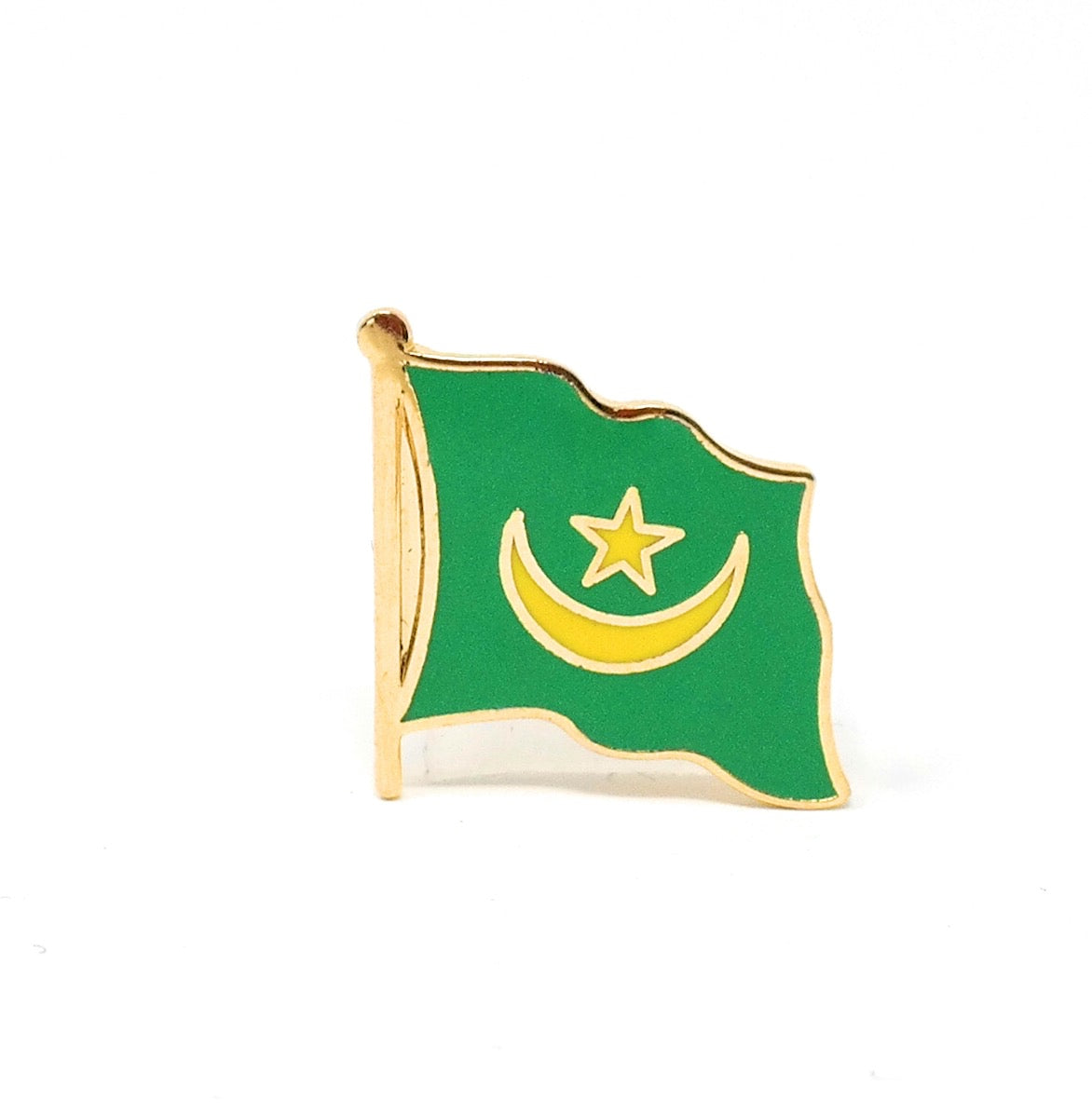 Mauritania Flag Lapel Pin