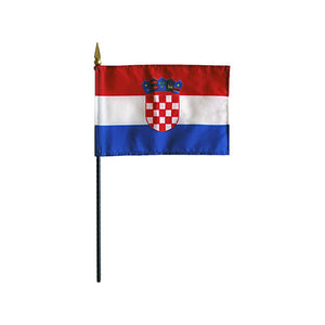 Croatia Stick Flag