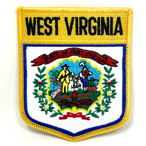 West Virginia State Iron-On Patch