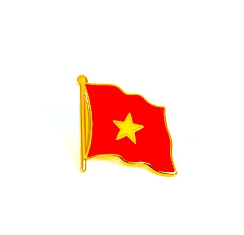Vietnam Flag Lapel Pin